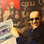 N° 171211 tecnica mista su tela cm100x100