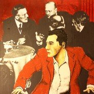 Cospiracy tecnica mista su tela cm60x60