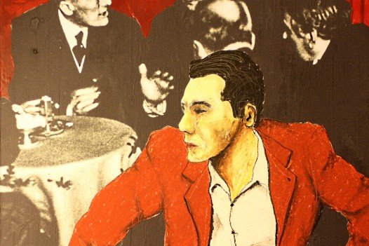 Cospiracy           tecnica mista su tela cm60x60