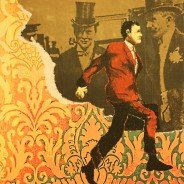 Storia come tappezzeria tecnica mista su tela cm100x100