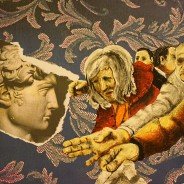 N° 190312 tecnica mista su tela cm100x100