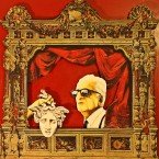 Teatro Italiano    tecnica mista su pannello cm.100x100