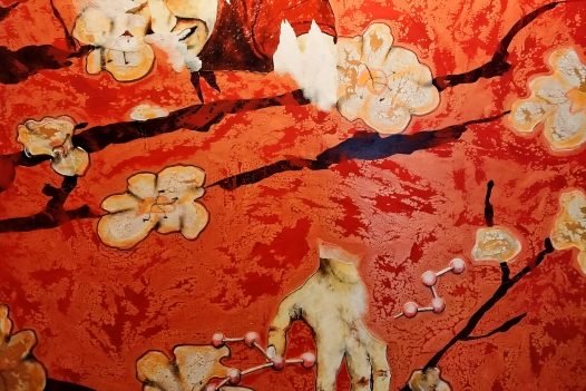 Titolo: ” Stultum ” tecnica mista su tela  cm.100×100